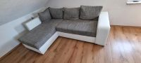 Auszieh-Sofa in weiß/grau Bayern - Illertissen Vorschau