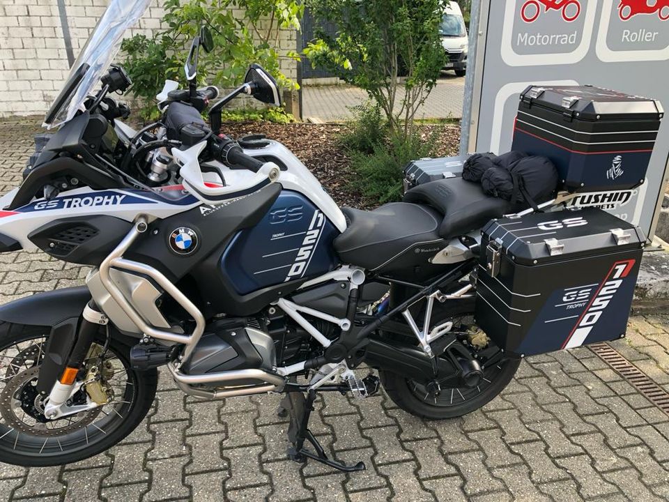 Apduro, Alukoffer, TROPHY, Folierung, BMW R1250GS, R1200GS in Nettetal