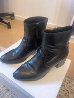 Schwarze Stiefeletten in Größe 40, schwarz Kr. Landshut - Furth Vorschau