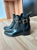 Lemon Jelly Boots schwarz glänzend mit Nieten gold 37 Hessen - Eichenzell Vorschau