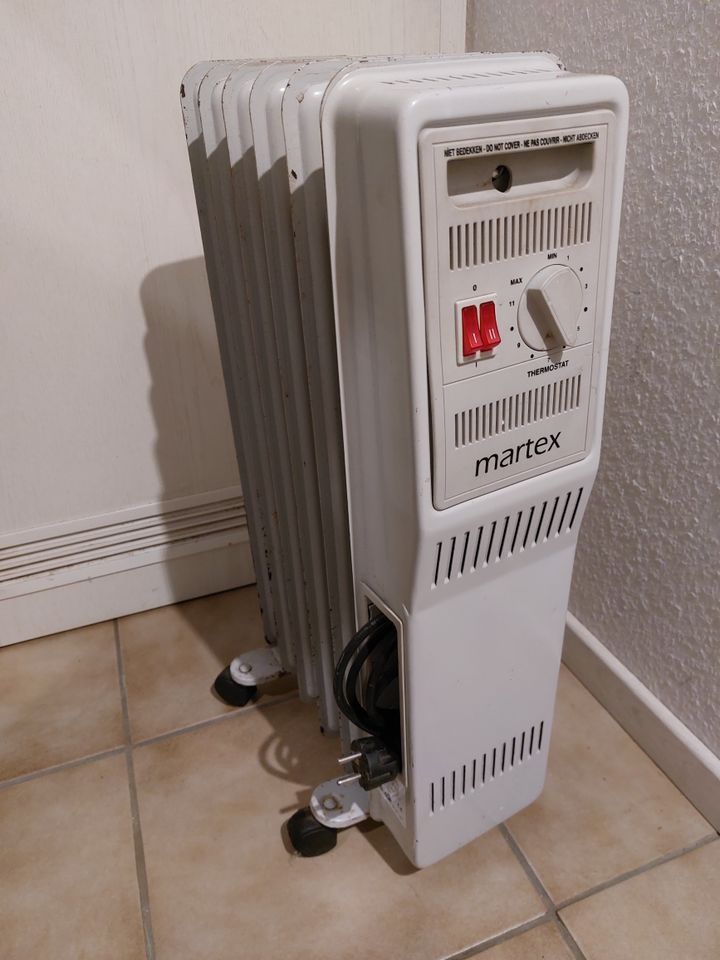 Ölradiator Martex 5 Rippen elektrisch in Hünxe