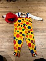 Clown Kostüm mit Hut 104 110 116 Fasching Fasnacht Baden-Württemberg - Neuler Vorschau