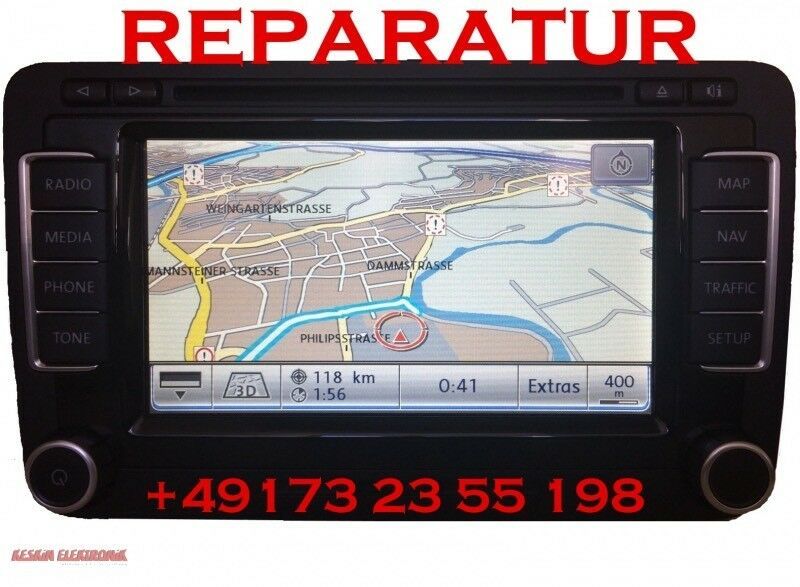 Reparatur Defekt VW RNS510 Navigation Navi Reparatur Start Bootfehler in Herscheid