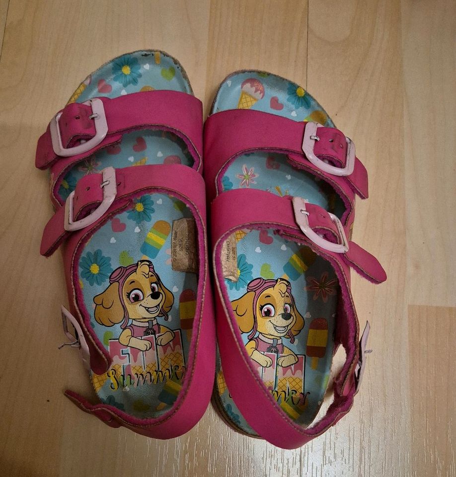 Sandale 31 und 28 Paw Patrol Sky pink Geschwister in Nürnberg (Mittelfr)