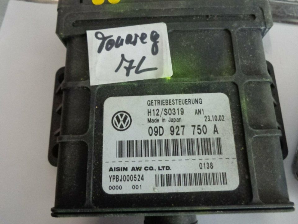 VW Touareg 7L Steuergeräte 0AD927755L 09D927750A 7L0959933C in Harrislee