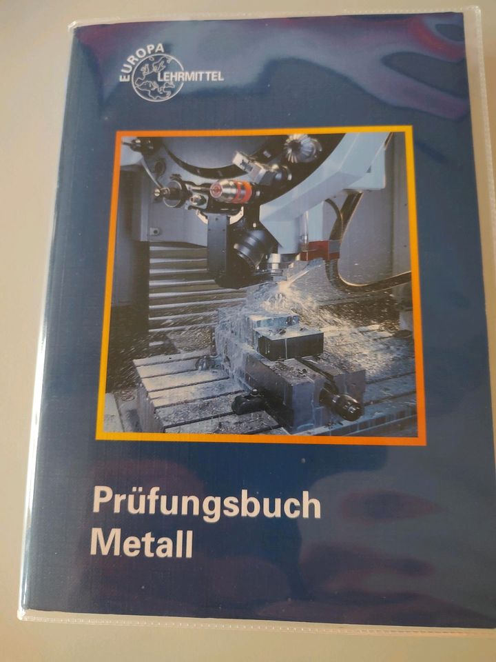 Prüfungsbuch Metall Europa Lehrmittel in Calbe (Saale)
