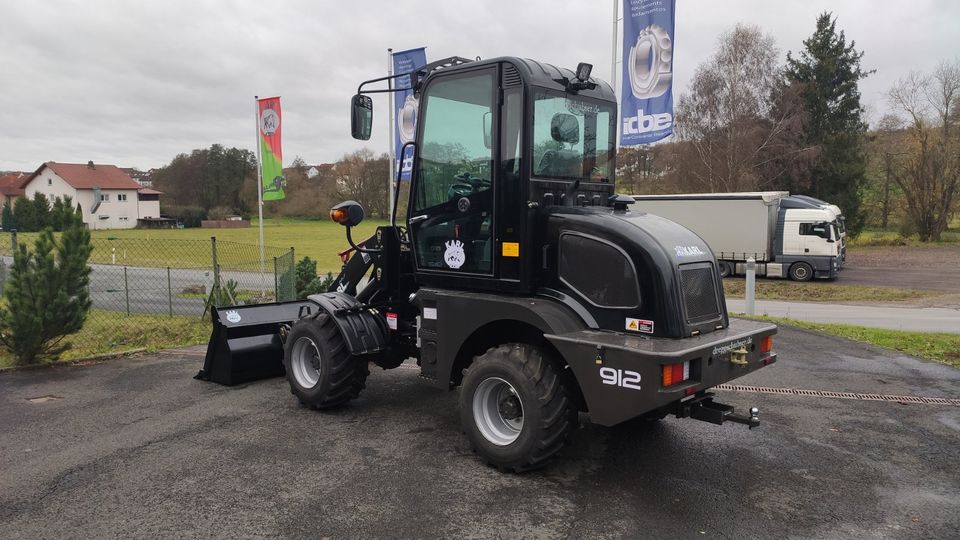 Radlader 1200 kg Hubkraft inkl. Schaufel + Straßenzulassung + UVV, Hoflader, Kompaktlader, KARL 910 / 912 4L JC, SOFORT VERFÜGBAR, Lieferung möglich in Oberthulba