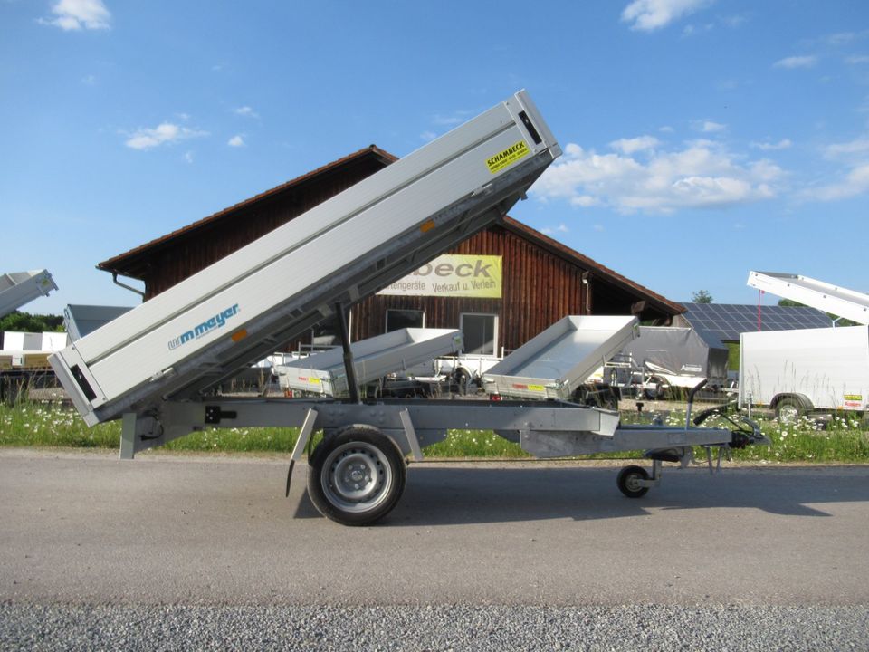 ⭐️WM-Meyer Anhänger Kipper 1500 kg 271x151x30 cm Handpumpe ⭐️ in Parkstetten
