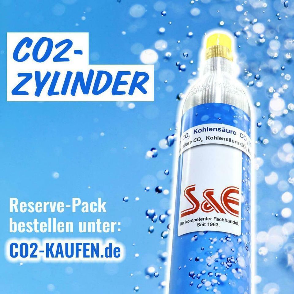 CO2 Zylinder Flasche Kohlensäure 425 Soda Füllung Stream Wasser in Dortmund