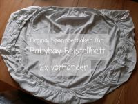 2er-Set babybay Jersey Spannbetttuch für Beistellbett (weiß) Hessen - Eschwege Vorschau