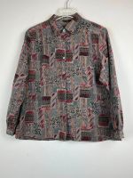 Vintage Crazy Pattern Hemd - Retro Shirt - Oldschool - 90s -Gr. M Niedersachsen - Neuenhaus Vorschau