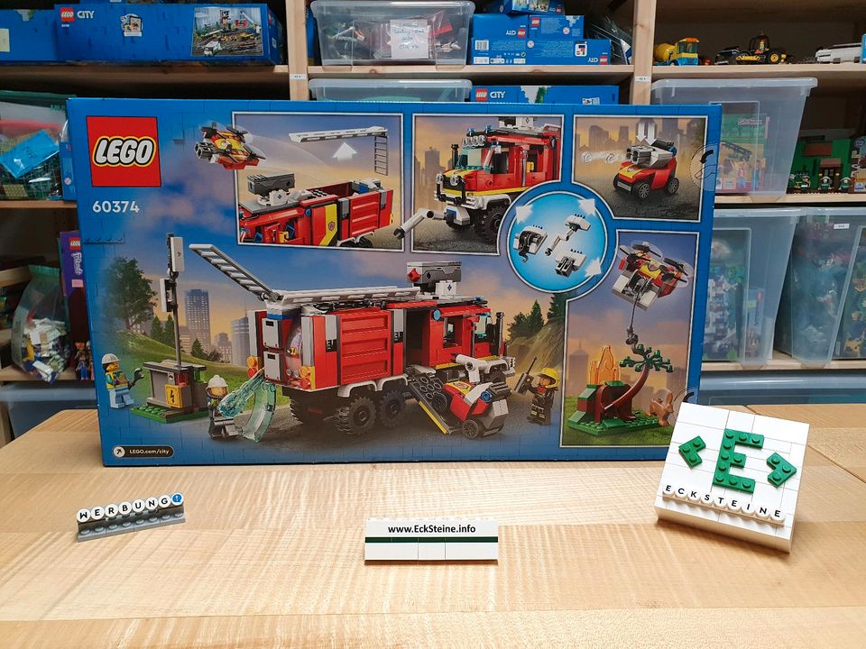 LEGO® City Einsatzleitwagen der Feuerwehr 60374 in Abtsgmünd