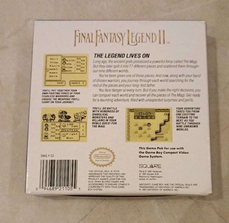 Game Boy: Final Fantasy Legend II in Limburgerhof