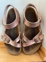 Birkenstock Größe 37 rose metallic Baden-Württemberg - Bretten Vorschau