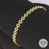 M*204677 WERT 1.530,- Backstein Armband 585 Gold 14k 14 KT XXYY Essen - Karnap Vorschau