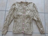 Strickjacke handmade Mädchen Gr. ca. 146 Bayern - Hirschau Vorschau