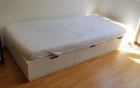IKEA Nordli Bett 90 x 200 cm (weiß, mit Schubladen, Jugend Gäste) Hessen - Bad Homburg Vorschau