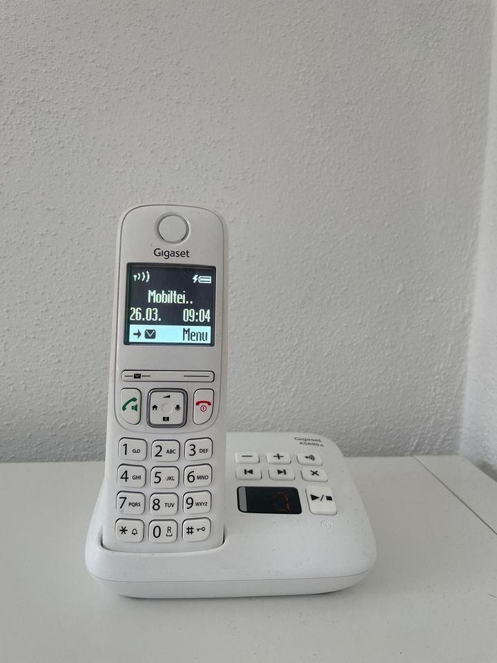 Schnurloses Telefon mit AB wie neu Gigaset AS690A in Baden-Baden