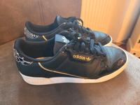 Adidas Continental Gr. 41 1/3 Schwarz Gold limited Edition Bayern - Frasdorf Vorschau
