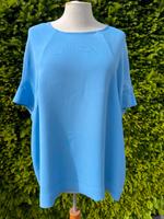 COS kurz Arm Blusenshirt blau fließend in M Niedersachsen - Braunschweig Vorschau
