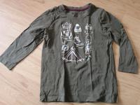 Langarmshirt Happy kids olivfarben Gr. 98/104 Niedersachsen - Lüneburg Vorschau