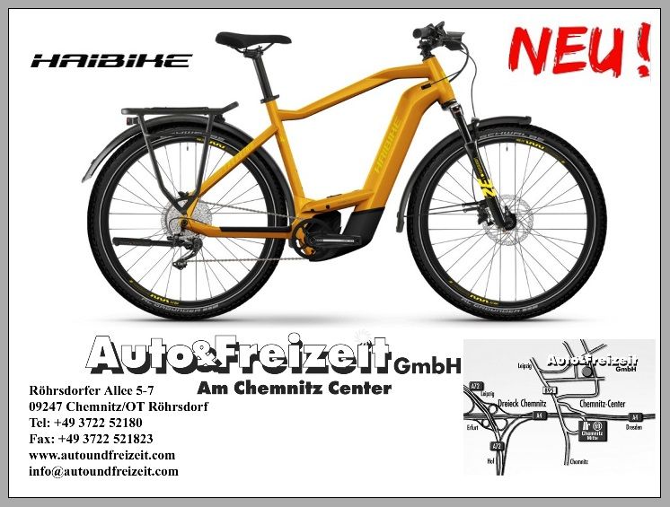 E-BIKE Haibike TREKKING 5 HIGH * olive red * 2024 TESTRAD & NEU in Röhrsdorf