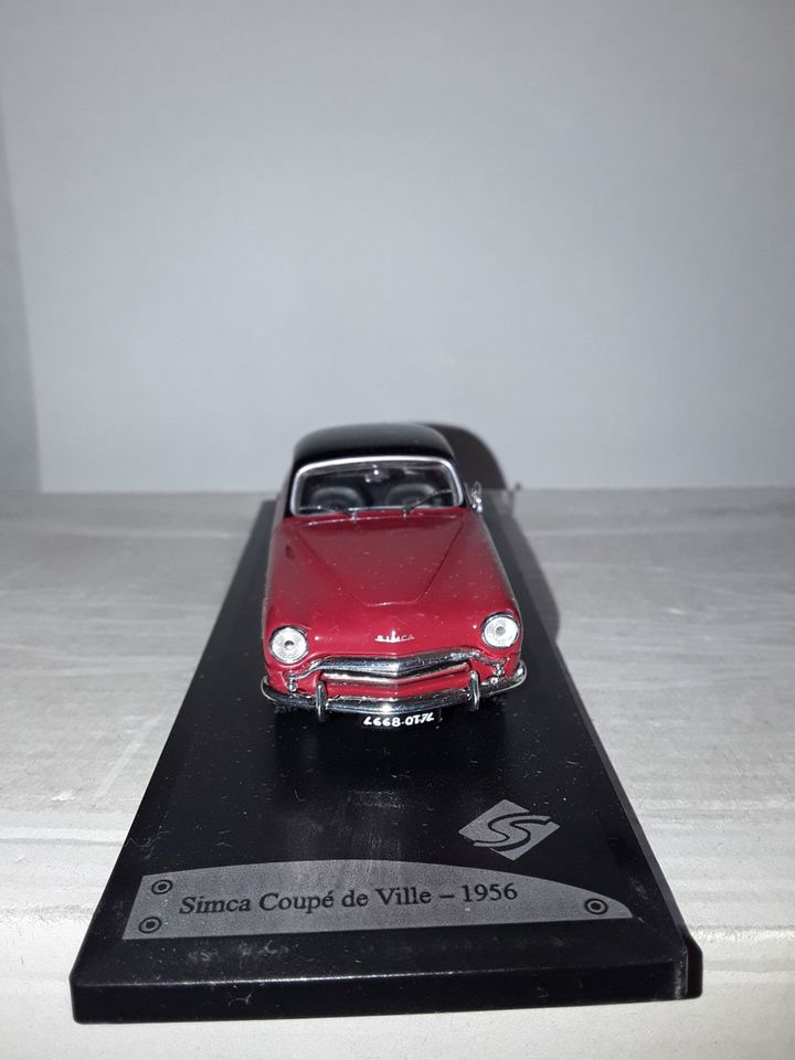 Modellauto Simca Simca Coupe de Ville 1956 1:43 von Solido in Ensdorf