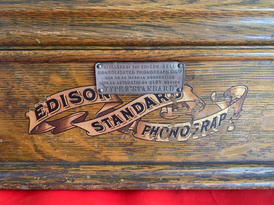 Edison Phonograph, Standard Typ 2, Sammlerqualität in Bremen