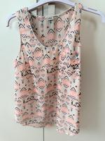 Tanktop, Ethno, pink/weiß Gr. 40 Bayern - Gaimersheim Vorschau