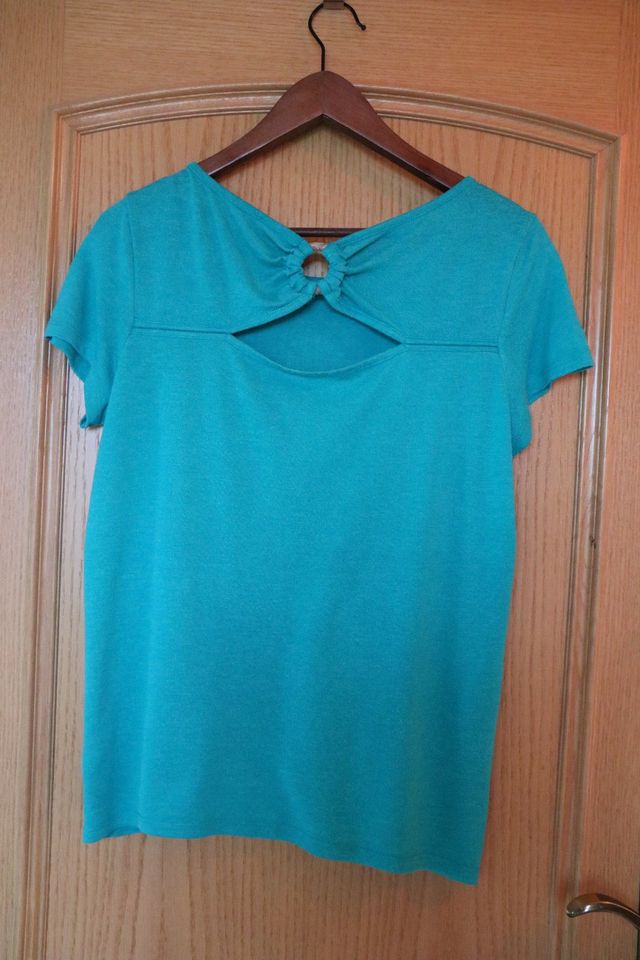 T-Shirt Top türkis Esprit M 40 Bluse in Castrop-Rauxel