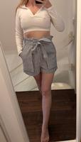 ZARA High Waist Shorts mit Gürtel Düsseldorf - Garath Vorschau