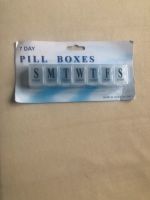 Tablettenbox Medikamentenbox Pillenbox für 7 Tage Neu Bayern - Lochhausen Vorschau