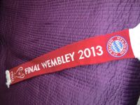 Orig. FC Bayern München Schal, Champions League Fin.Wembley 2013! Dresden - Strehlen Vorschau