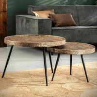 RINGO-Living Sofa Couchtisch Industrial Style Alaula 2er Set Beis Hessen - Reichelsheim (Odenwald) Vorschau