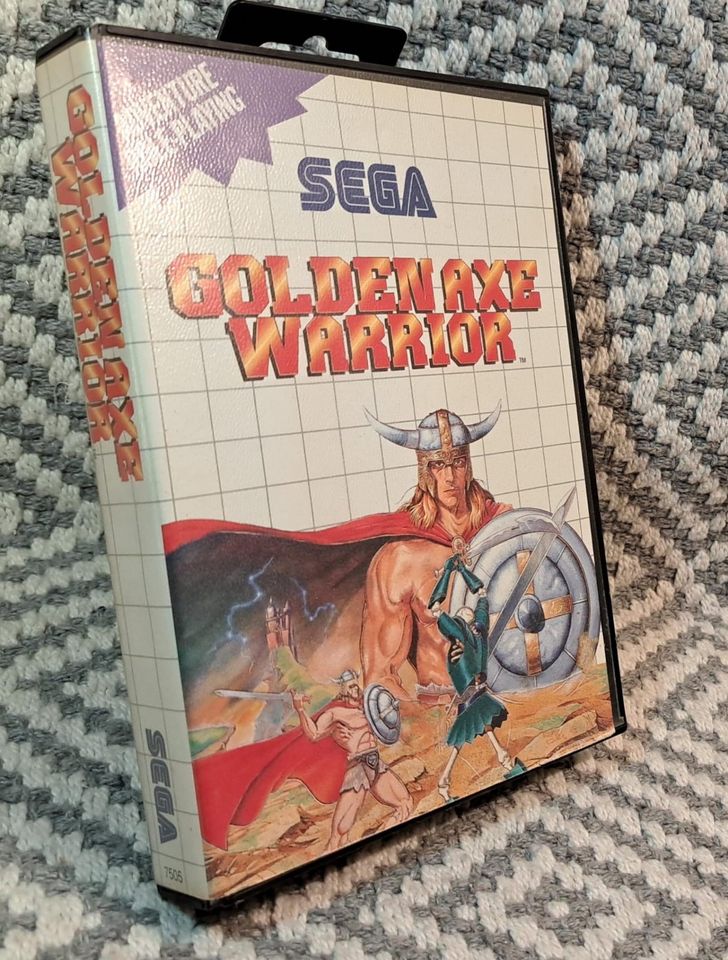 "GOLDEN AXE WARRIOR" (SEGA 1990) Sega Master System - Komplett in Friedrichskoog