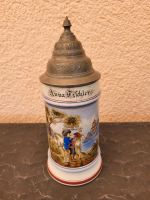 Bierkrug mit Zinndeckel Baden-Württemberg - Steinheim Vorschau