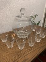 Bowle Set geschliffen Glas Vintage 60/70er Jahre Nordrhein-Westfalen - Aldenhoven Vorschau