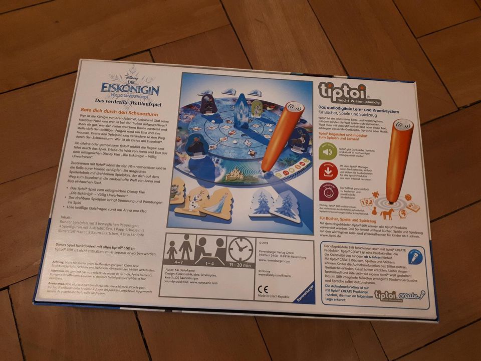 Tiptoi-Spiel "Die Eiskönigin" das verdrehte Wettlaufspiel in München