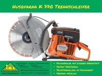 Husqvarna K 770 Trennschleifer Benzin Fugenschneider Fugenschneidemaschine Asphaltschneider Betontrennschneider Bayern - Rednitzhembach Vorschau