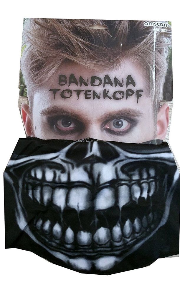 Motorrad Bandana Halstuch Maske Skull Böser Clown NEU in Bremerhaven