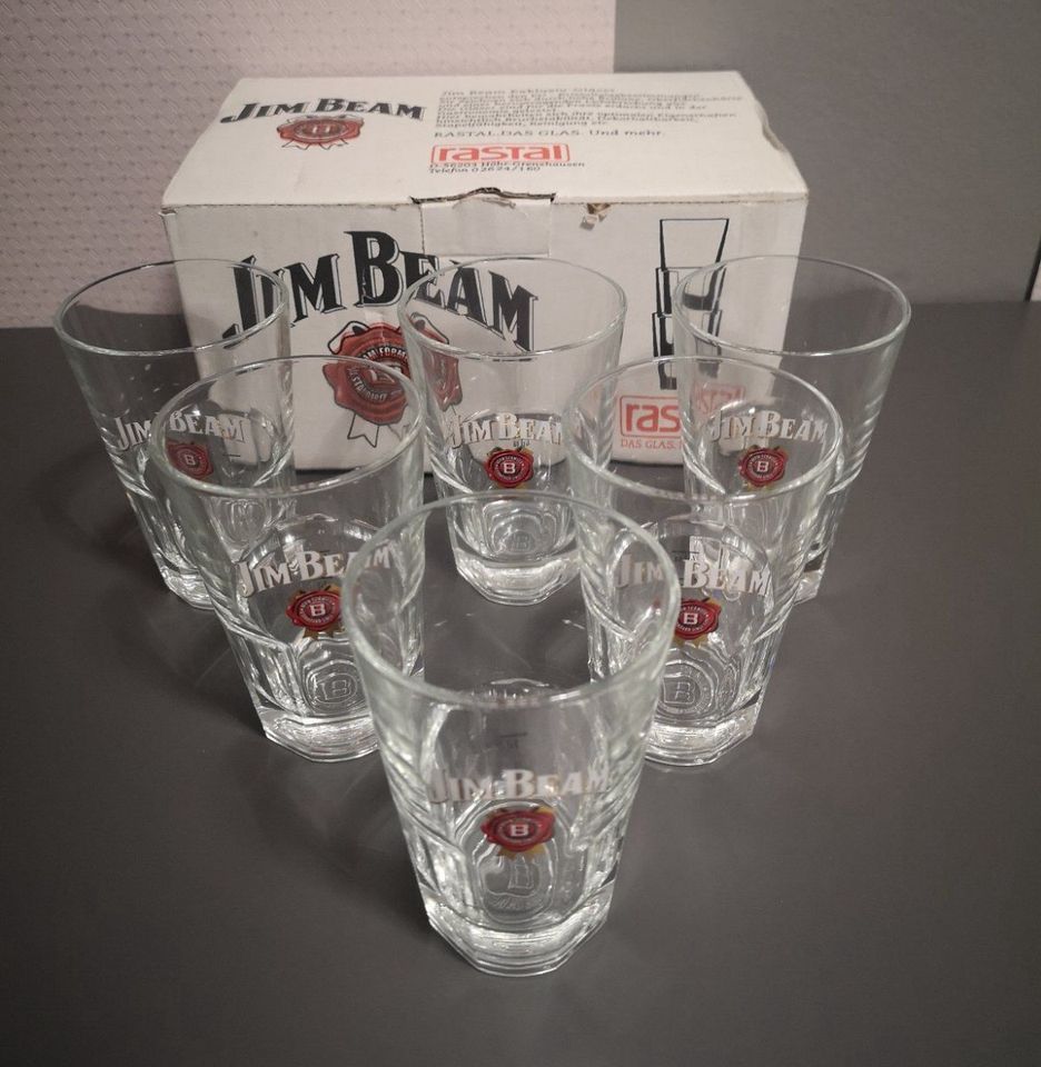 6x Jim Beam Gläser Rastal Longdrink Whisky Gläser in Berlin