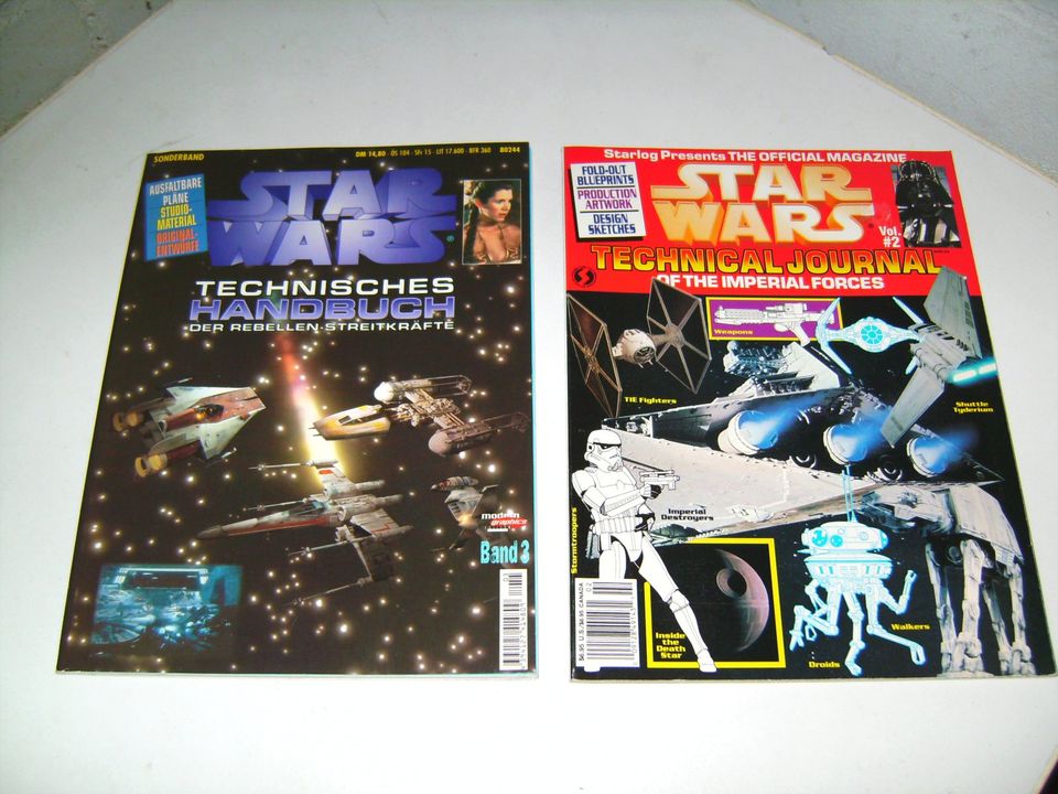 2 Hefte von Star Wars, Technisches Handbuch.... in Hamburg