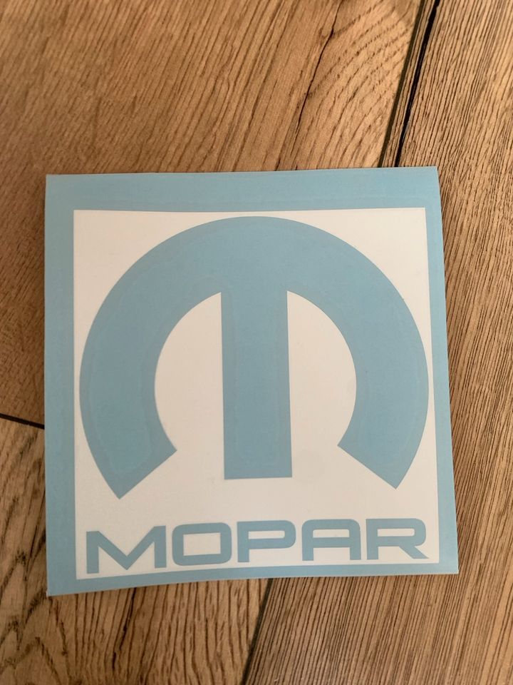 MOPAR Sticker Aufkleber (Dodge,Plymouth,Chrysler,Desoto) in Herbrechtingen