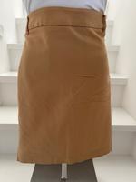RESERVED Rock beige Gr. 44 edler Baumwoll-Mix m. Gürtelschlaufen Baden-Württemberg - Weil der Stadt Vorschau