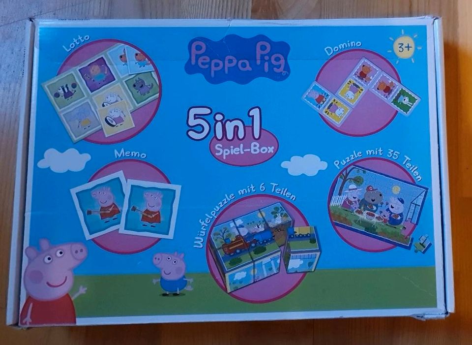 Peppa Wutz - Peppa Pig - Spiel-Box - ab 3 Jahren in Taura
