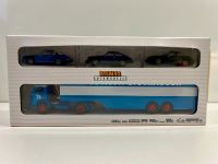 BREKINA 1:87 MB LPS 338 Autotransporter Strasser + 3 PORSCHE NEU! Bielefeld - Quelle Vorschau