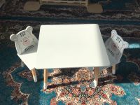 ♥️ Kindertisch + Stühle ♥️ Bär Holz Weiß Möbel Kinderzimmer Wandsbek - Steilshoop Vorschau