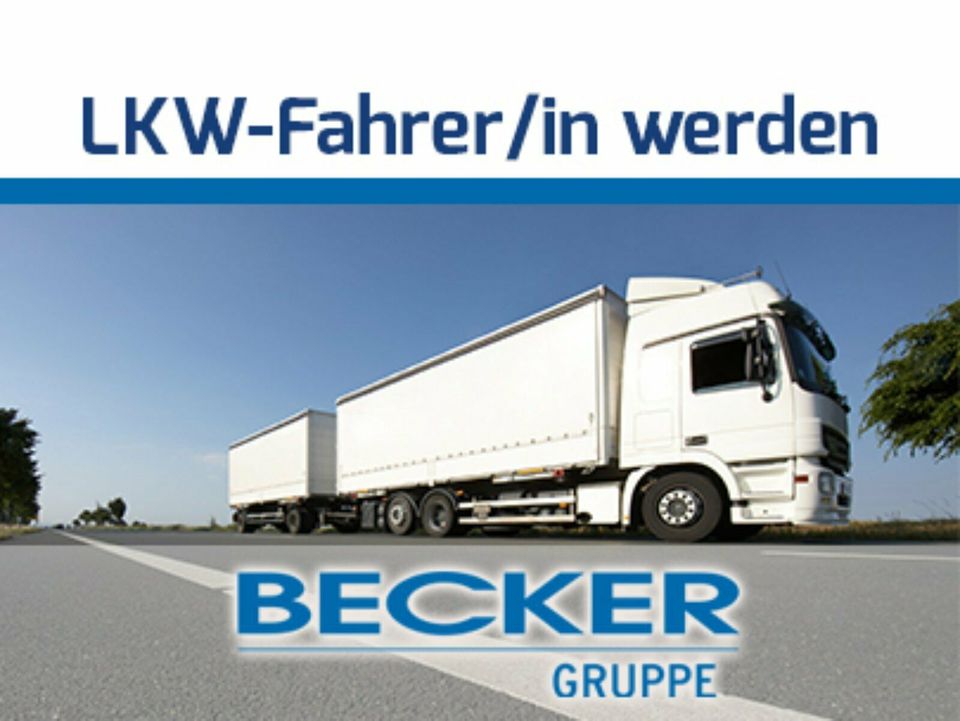 Hagen: Ausbildung zum LKW-Fahrer/in + Führerschein C/CE in Hagen