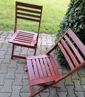 Garten Stühle Terrassen Balkon Möbel Klappstuhl Holz Äpplarö Nordrhein-Westfalen - Wipperfürth Vorschau