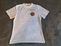Gr. S - T-Shirt von H&M weiß Rose regular fit Frankfurt am Main - Frankfurter Berg Vorschau